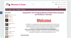 Desktop Screenshot of memories-in-thread.com